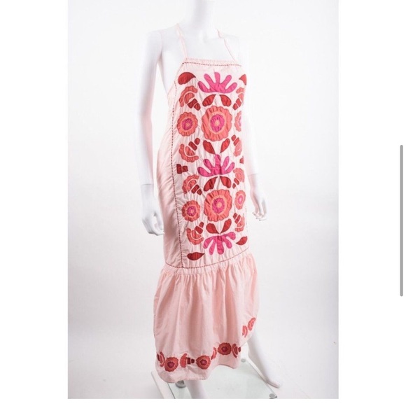 NWT Zara limited edition embroidered maxi dress - Picture 3 of 7